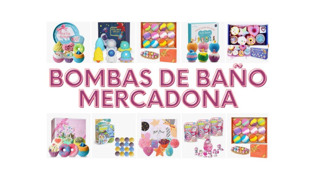 bombas de baño Mercadona